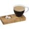 Tray with cup and spoon FORMOSA 150 ml