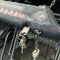 Keyring with shopping cart chip STICKIT