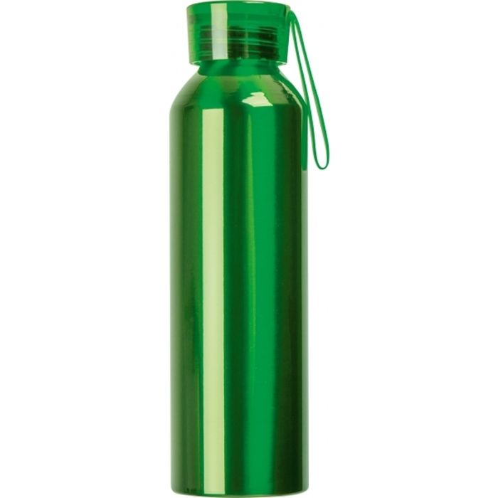 Recycled aluminum bottle Cork