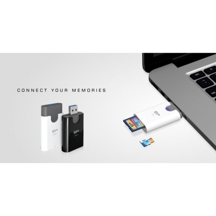 MicroSD and SD card reader Silicon Power Combo 3.1
