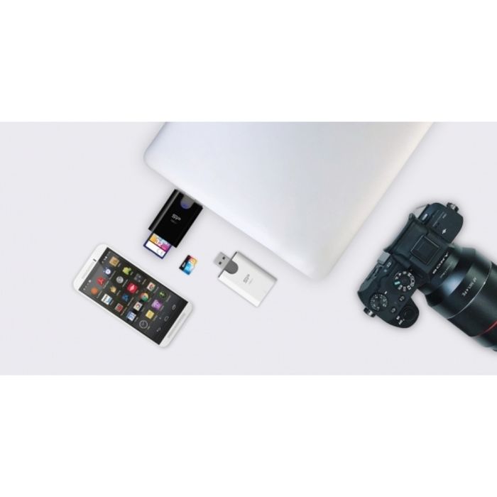 MicroSD and SD card reader Silicon Power Combo 3.1