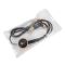 3-in-1 cable with illuminated logo in a wooden casing, LH-ZMU06