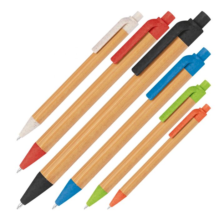 Wheatstraw and bamboo ballpen HALLE