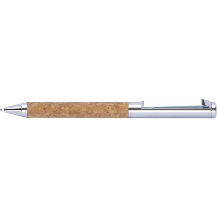 Twist-ballpen metal and cork LILLEHAMMER