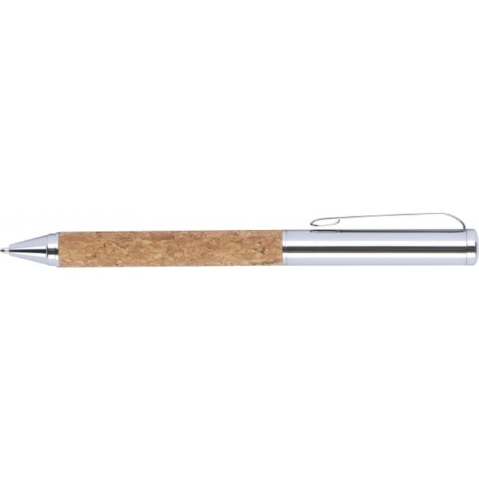 Twist-ballpen metal and cork LILLEHAMMER