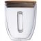 Double-walled glass cup GERTHE 350 ml