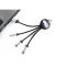3in1 cable with enlighted logo for engraving, RXD-368