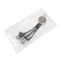 4-in-1 cable with illuminated logo in a wooden casing, LH-ZMU05