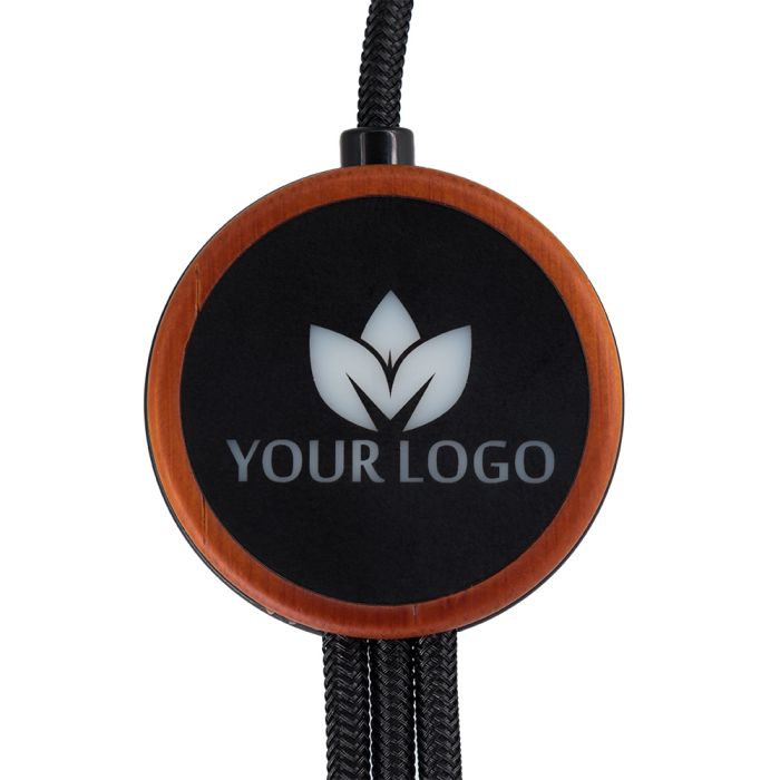 Cable 3in1 with illuminated logo - LH-ZM04