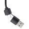 Cable 4in1 with illuminated logo - LH-ZM02
