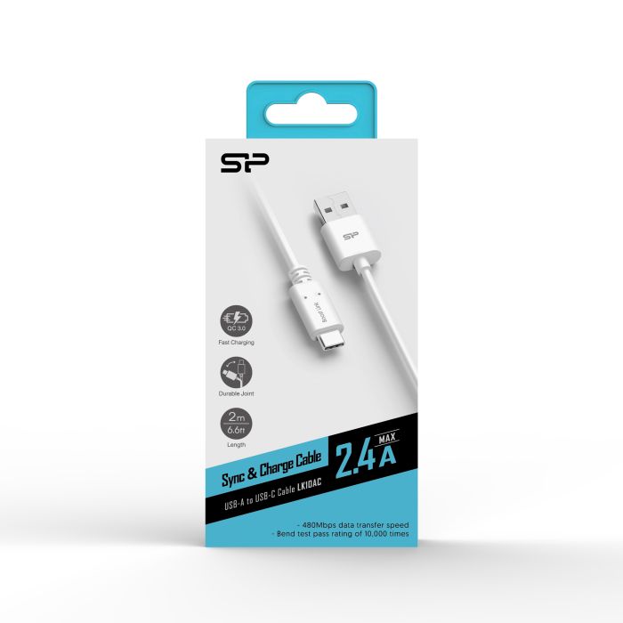 Data transfer cable LK10 Type - C Quick Charge 3.0