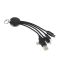 4in1 cable with enlighted logo for engraving, RXD-368