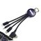 4in1 cable with enlighted logo for engraving, RXD-368