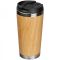 Stainless steel mug BAMBOOGARDEN 400 ml