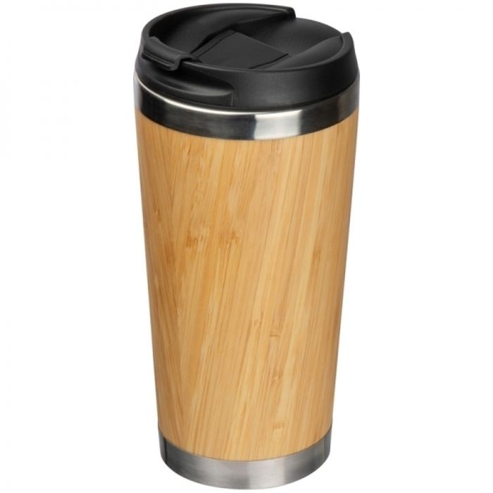 Stainless steel mug BAMBOOGARDEN 400 ml