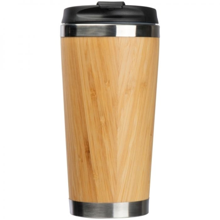 Stainless steel mug BAMBOOGARDEN 400 ml