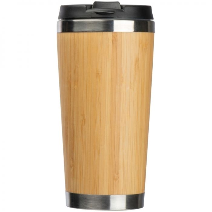 Stainless steel mug BAMBOOGARDEN 400 ml