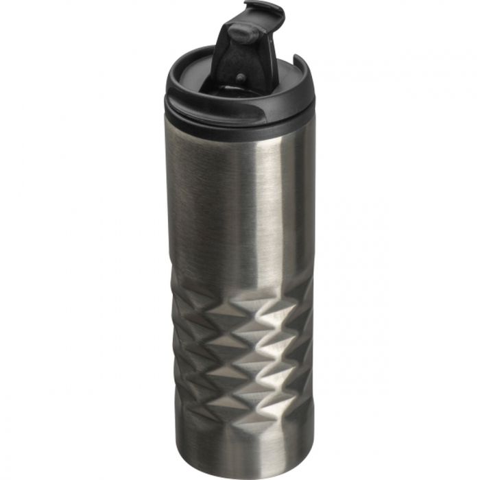 Thermal stainless steel mug SANTANDER 500 ml