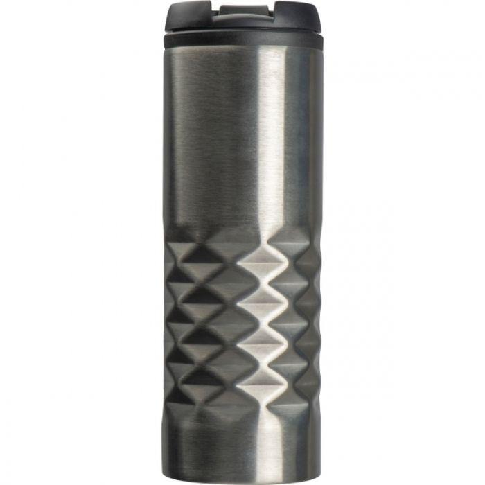 Thermal stainless steel mug SANTANDER 500 ml