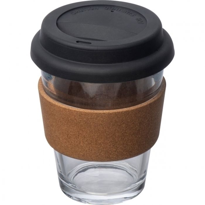 Glass drinking cup WROCŁAW 350ml