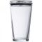 Glass mug with lid WATTENSCHEID 400 ml