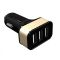 Car Charger with 3 USB ports