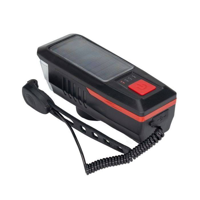 Solar bike light with horn, MC-5