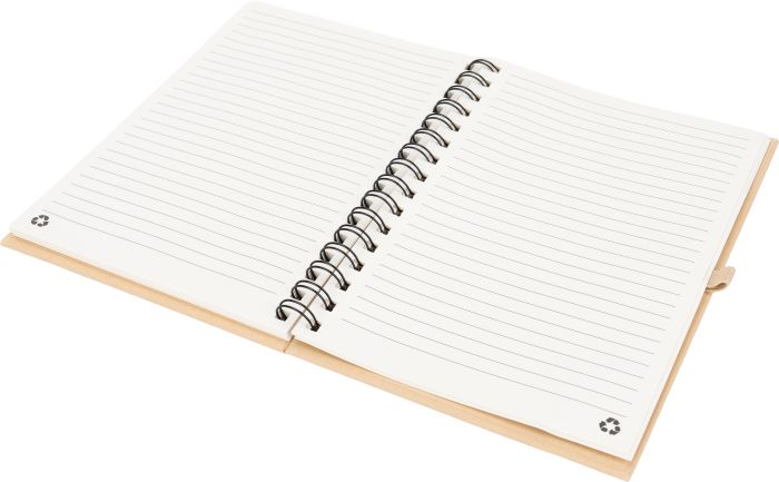 Cardboard notebook SILKEBORG