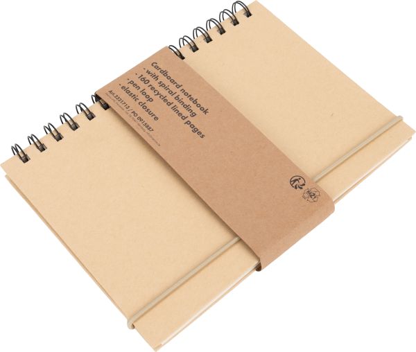 Cardboard notebook SILKEBORG