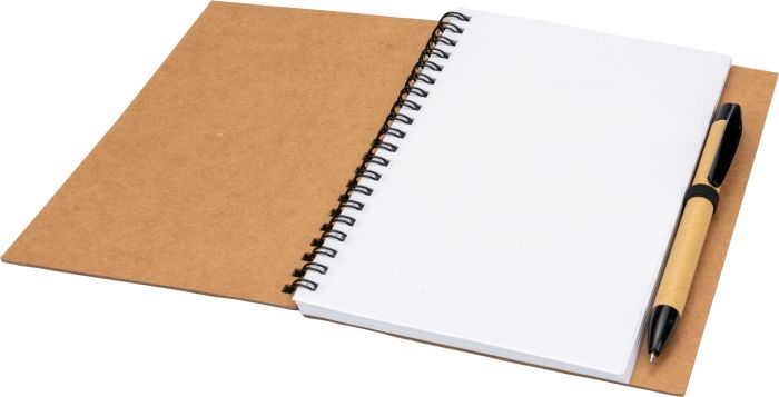Spiral notebook A5 with blank pages Ravenna