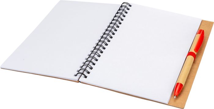 Spiral notebook A5 with blank pages Ravenna
