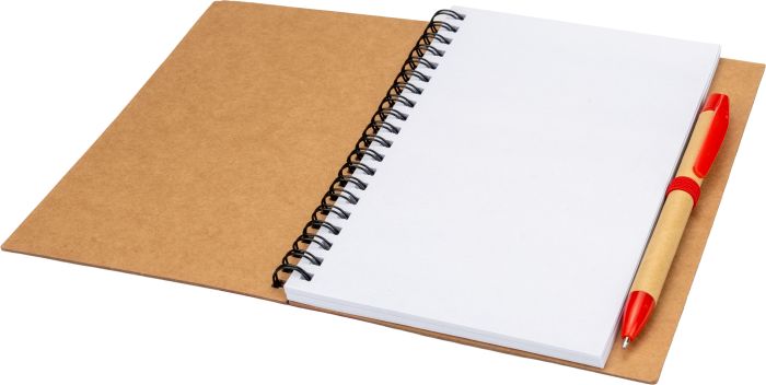 Spiral notebook A5 with blank pages Ravenna