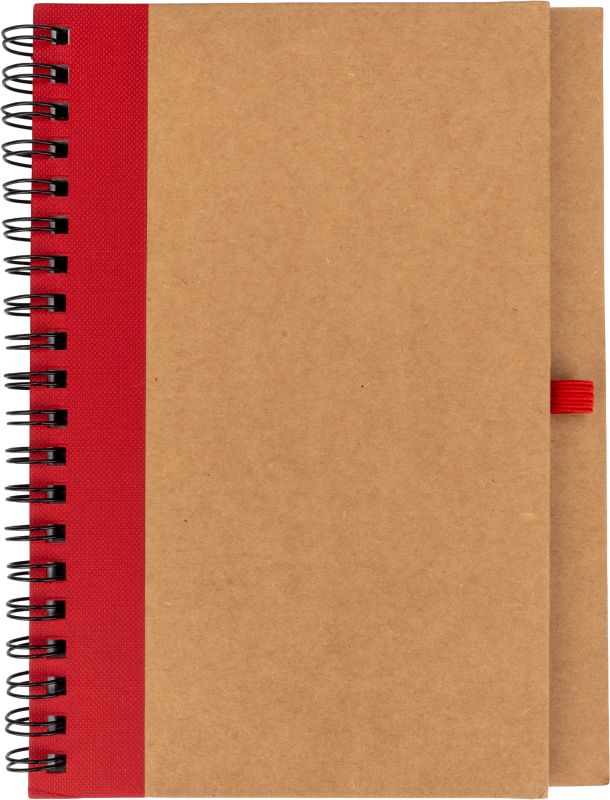 Spiral notebook A5 with blank pages Ravenna