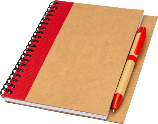Spiral notebook A5 with blank pages Ravenna