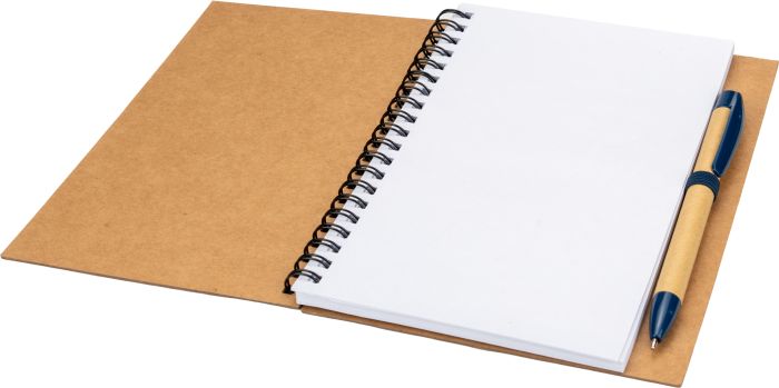 Spiral notebook A5 with blank pages Ravenna