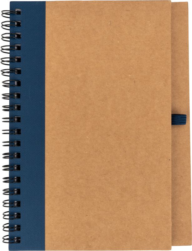 Spiral notebook A5 with blank pages Ravenna