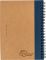 Spiral notebook A5 with blank pages Ravenna