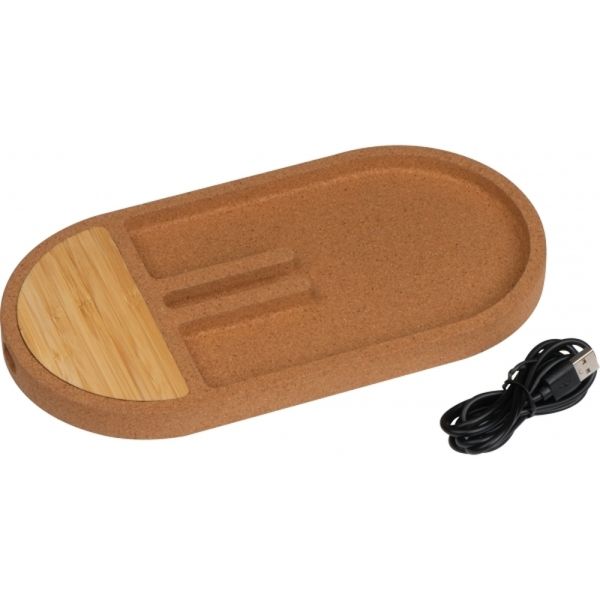 Desk organiser with charging station LANCASTER