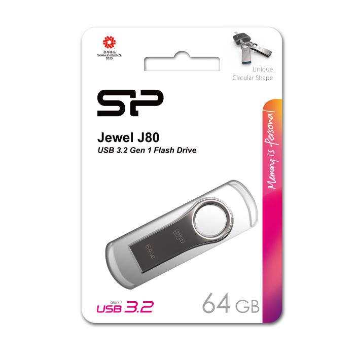 Pendrive 3.0 Silicon Power JEWEL J80 TITANIUM 32GB