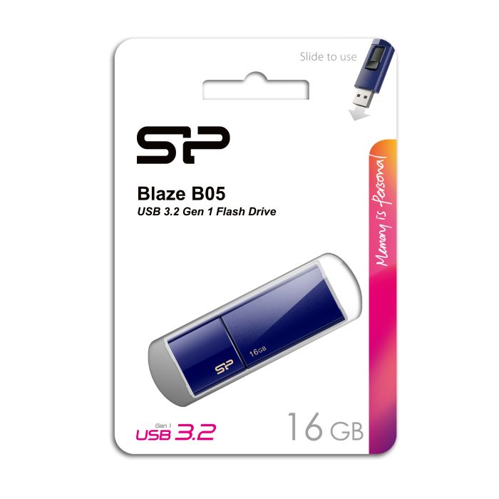 Pendrive Silicon Power 3.0 Blaze B05, blue