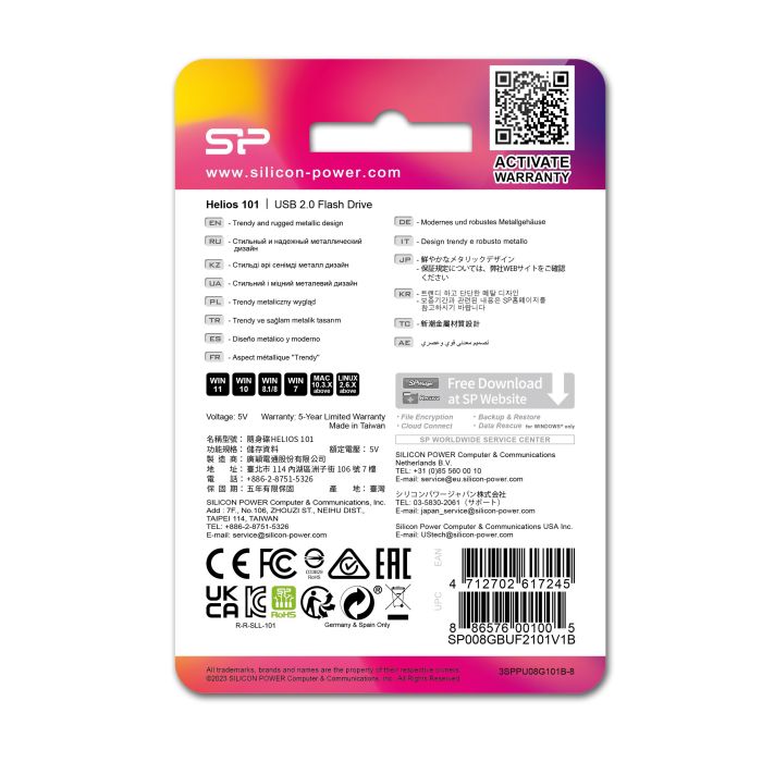 Pendrive silicon power helios 101 2.0