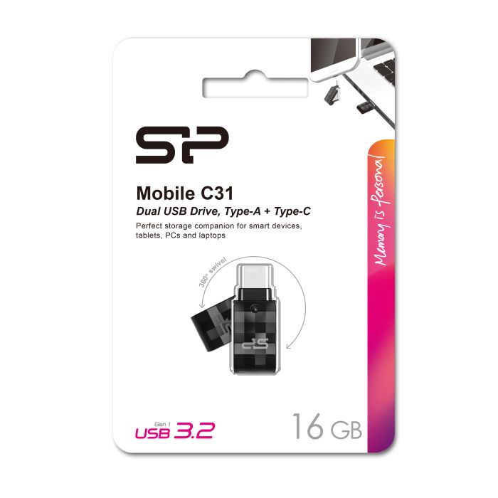 Pendrive Silicon Power Mobile C31 3.0 OTG