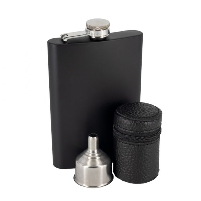 Hip flask MADONIE Schwarzwolf