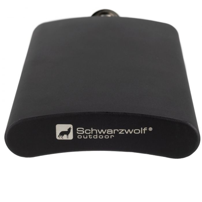 Hip flask MADONIE Schwarzwolf