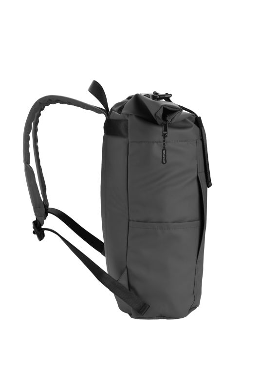 Rolltop backpack PEKTUSAN Schwarzwolf