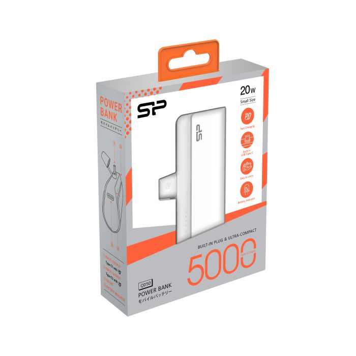 Power bank QD50 5000 mAh Silicon Power