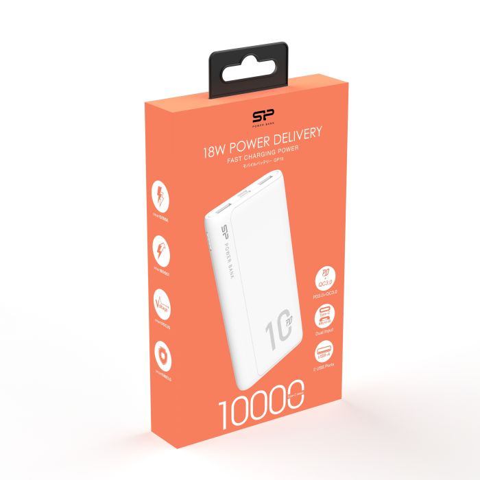 POWER BANK SILICON POWER QP15 10000 MAH