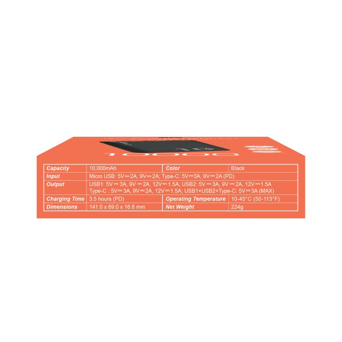 POWER BANK SILICON POWER QP15 10000 MAH