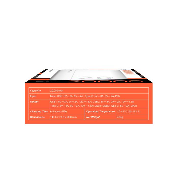 Power bank Silicon Power QS15 20000 mAh