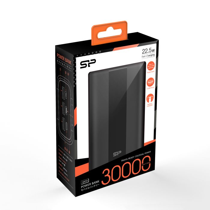 POWER BANK SILICON POWER QX55 30000 MAH